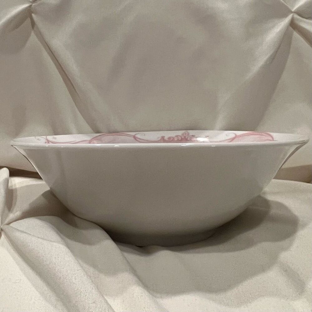 Disney Princess Snow White Jasmine Porcelain Bowl & Belle Rapunzel Plate Set - Picture 7 of 8